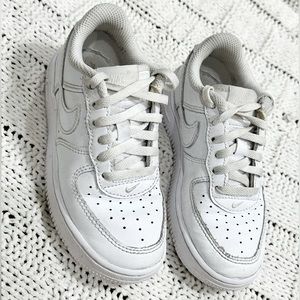 Kids | Shoes | Nike | Air Force Ones | White | Size 11C